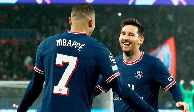 Kylian Mbappé y Lionel Messi compartieron equipo durante dos temporadas. Foto: EFE