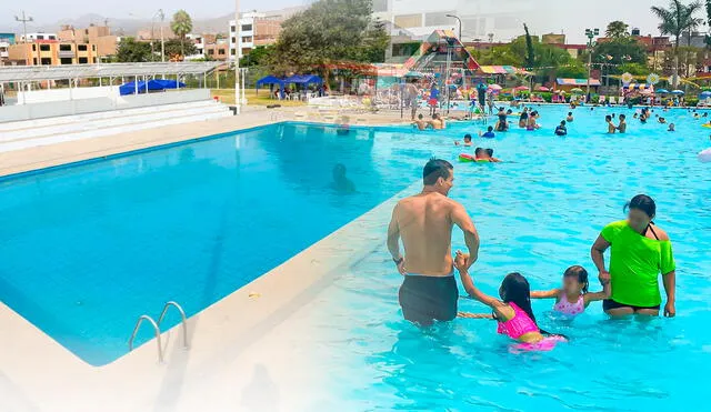 San Juan de Lurigancho cuenta con 10 piscinas saludables, según Digesa. Foto: composición LR