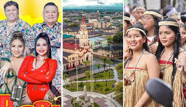 Iquitos se engalana con Explosión y Kaliente por su aniversario como puerto sobre el Amazonas. Foto: composición LR/Claudia Beltrán/Municipalidad de Maynas.