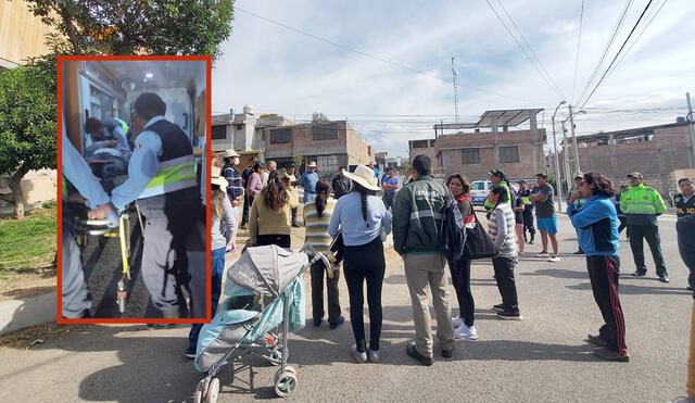 Arequipa. Tras asalto a hombre, vecinos de Cayma organizaron plantón. Foto: composición LR/Leonela Aquino/Serenazgo