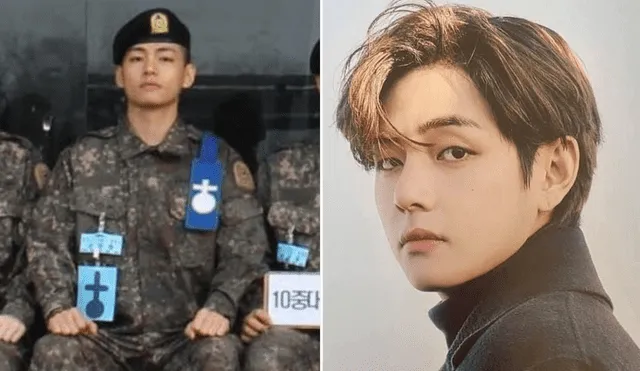 Taehyung ingresó al servicio militar a los 28 años. Foto: composición LR/X BTS_NOTICIAS19