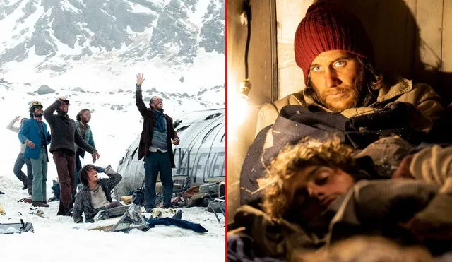 'La sociedad de la nieve' está nominada a mejor película internacional a los Premios Óscar 2024. Foto: composición LR/Netflix