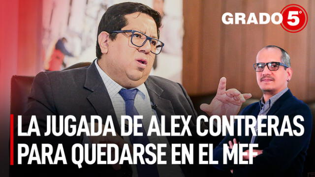 Alex Contreras negó haber presentado su renuncia a la cartera de Economía. Foto: La República