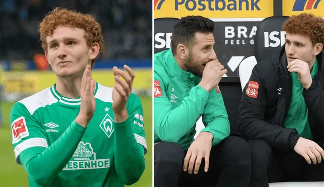 Josh Sargent debutó en el Werder Bremen en 2018. Foto: composición LR/AFP/Werder Bremen