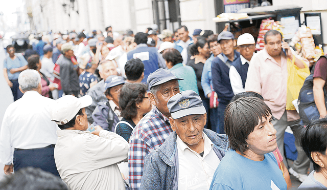 Deuda. Son S/6.000 millones por retribuir a fonavistas. Foto: difusión