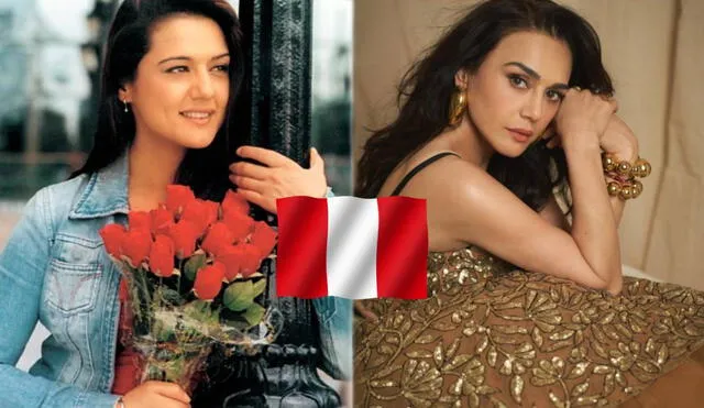 Preity Zinta fue coprotagonista en 'Kal Ho Naa Ho'. Foto: composición LR/Dharma Productions/Instagram Preity Zinta