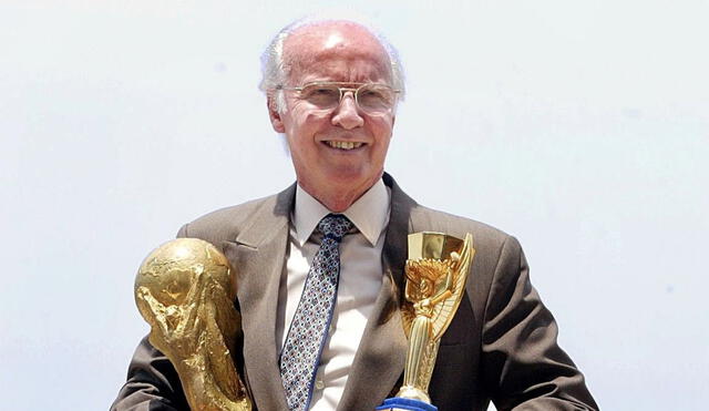 Mário Zagallo ganó dos mundiales como futbolista y dos como entrenador y asistente. Foto: FIFA