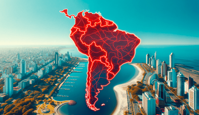 El país más seguro de Sudamérica se encuentra en el puesto 50 a nivel mundial. Foto: ChatGPT