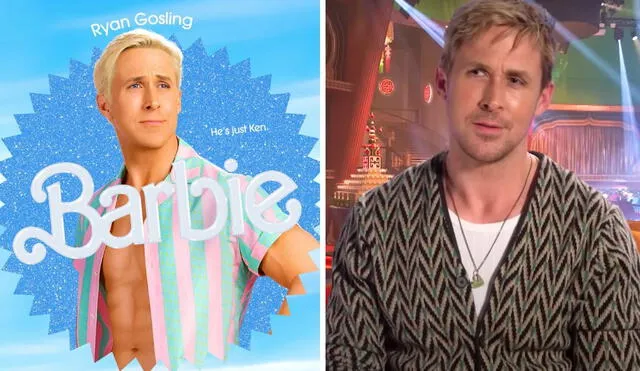 Ryan Gosling habla sobre su papel de Ken en 'Barbie'. / Foto: composición LR / captura de YouTube