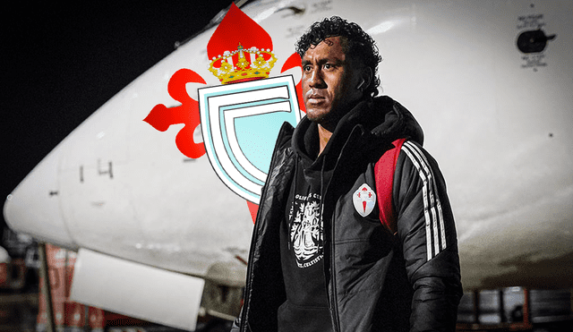 Renato Tapia fue titular en los últimos 5 partidos del Celta de Vigo por LaLiga. Foto: composición LR/Celta de Vigo