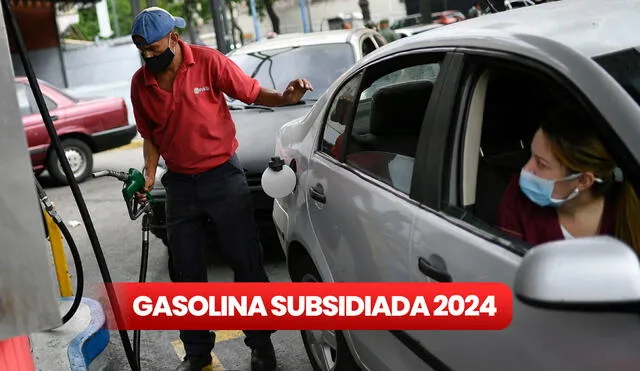 El cronograma para surtir gasolina subsidiada se actualiza cada mes. Foto: composición LR/AP/El País