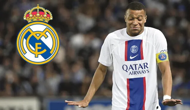 Kylian Mbappé ya rechazó al Real Madrid en el 2022, cuando renovó con el PSG. Foto: composición de LR/EFE