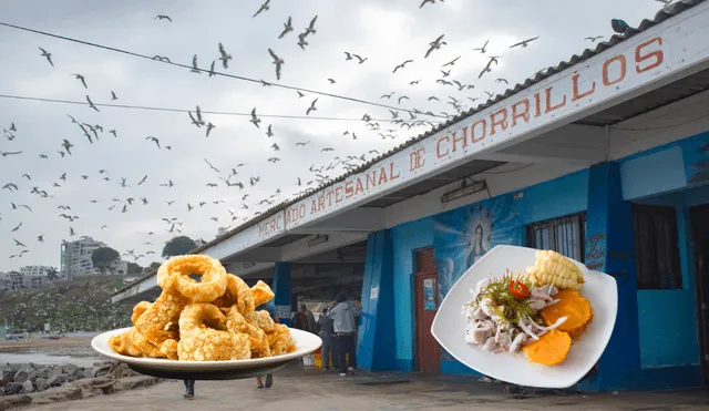 Este muelle es conocido por su gran oferta de venta de pescado fresco. Foto: composición LR/Elí Flores Gutiérrez/Canva