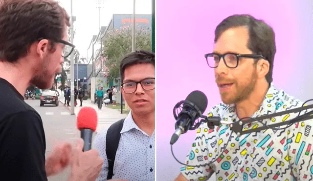 Youtuber peruano mencionó que las respuestas de los estudiantes de la UNMSM son muy enriquecedoras. Foto: composición LR/YouTube/La República LR+