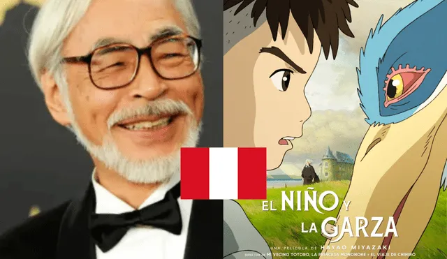 'El niño y la garza' le dio a Studio Ghibli su primer Globo de Oro en los 18 años que existe la categoría de mejor película animada. Foto: composición LR/AP/Studio Ghibli