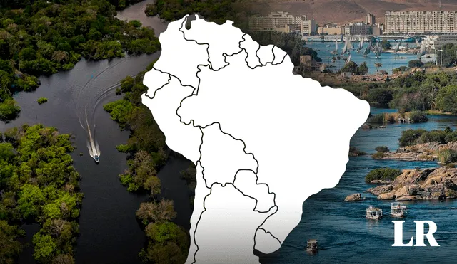 El río Nilo está conformado por la combinación del Nilo Blanco y el Nilo Azul. Foto: composición LR/EFE