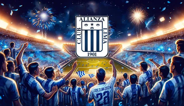 La Noche Blanquiazul 2024 se realizará en el Estadio Nacional y enfrentará a Alianza Lima y Once Caldas. Foto: composición IA