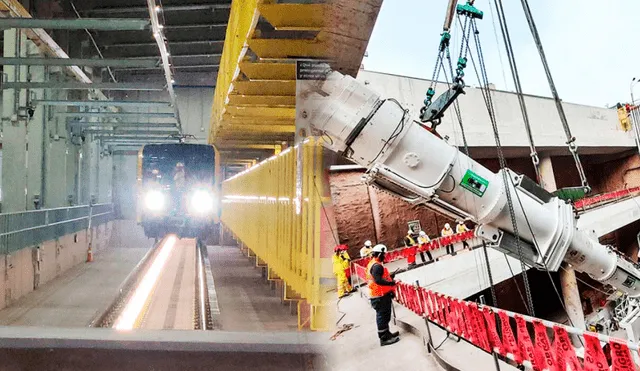 Ministro de Transportes, Raúl Pérez, indicó que buscarán habilitar 2 o 3 estaciones más a inicios del 2026. Foto: composición de Jazmín Ceras/La República