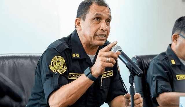 Jorge Castillo es uno de los 20 generales de la Policía Nacional que dejaron de pertenecer a la institución por la causal de renovación de cuadros. Foto: difusión