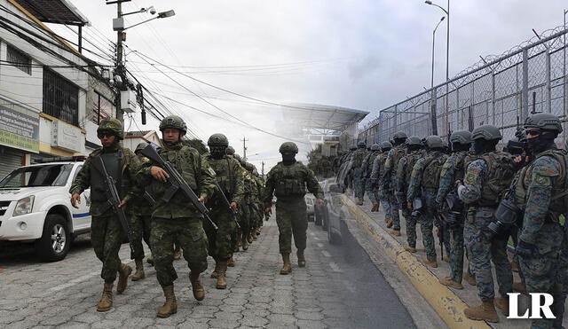 Ecuador, que viene siendo gobernado por Daniel Noboa, viene una grave crisis de seguridad. Foto: composición LR/EFE