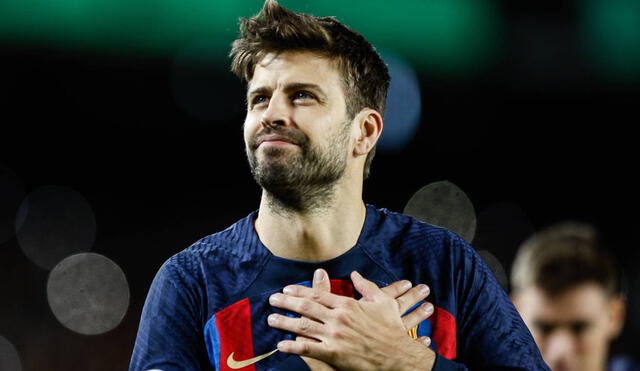 Gerard Piqué se retiró del fútbol profesional en la temporada 2022 vistiendo la camiseta del FC Barcelona. Foto: Europa Press