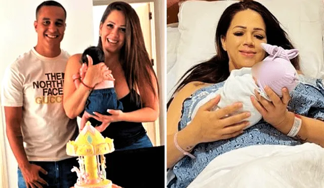 Melissa Klug y Jesús Barco siguen juntos al lado de su bebé, pese a rumores de una presunta crisis en la relación. Foto: composición LR/Instagram/Melissa Klug