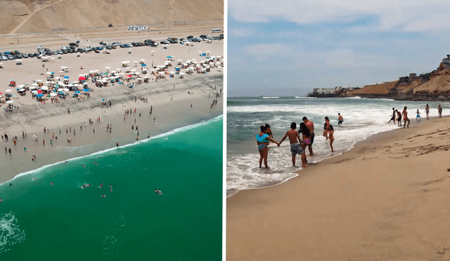 La playa El Silencio se ubica en el kilómetro 43 de la Panamericana Sur. Foto: composición LR/captura de Youtube/Sencillo pa viajar