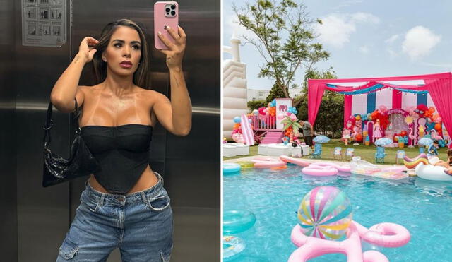 Vanessa López afirmó que Carlos Barraza estaba al tanto de la fiesta de su hija, pero prefirió no asistir. Foto: Composición LR/Vanessa López/Instagram