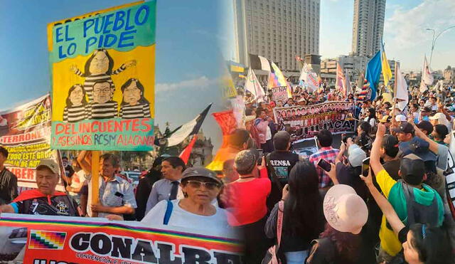 Ciudadanos piden que se determine a responsables de las muertes en protestas sociales. Foto: composición LR