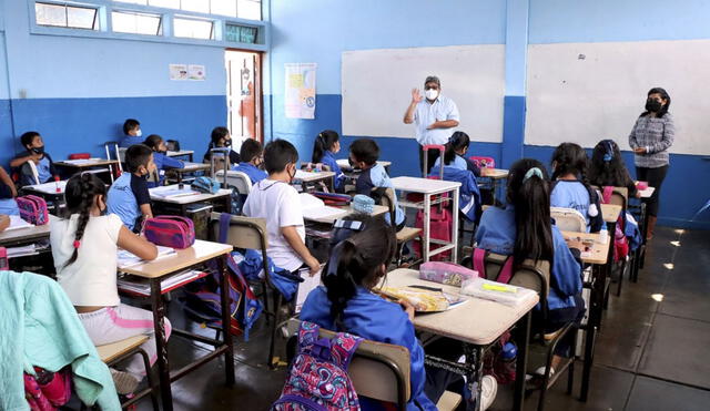 Inicio de clases en 2024 se retrasó debido a factores climatológicos en Lima y regiones. Foto:  Andina