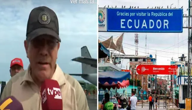 Fronteras de Perú con Ecuador permanecerán abiertas. Foto: composición LR/captura de TV Perú