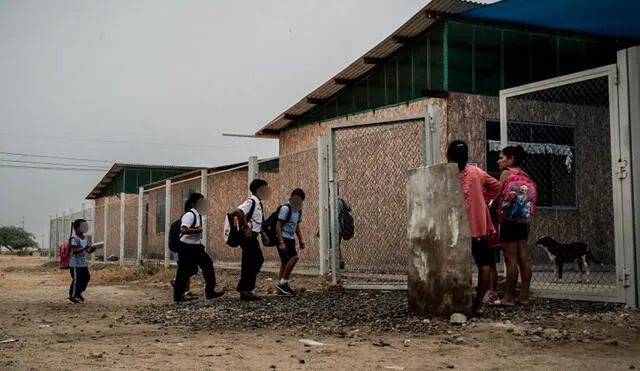 Minedu planea reubicar a los colegios afectados por El Niño. Foto: composición LR/RPP