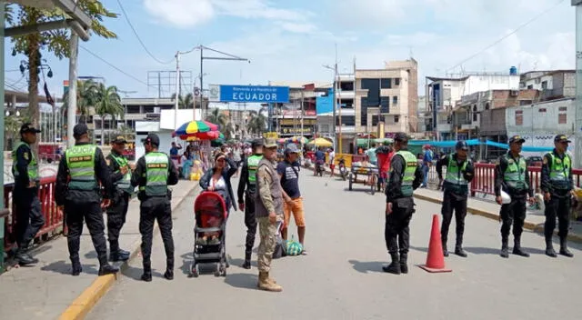 Mininter ordenó el envío de un contingente de la Diroes a la frontera con Ecuador. Foto: La República