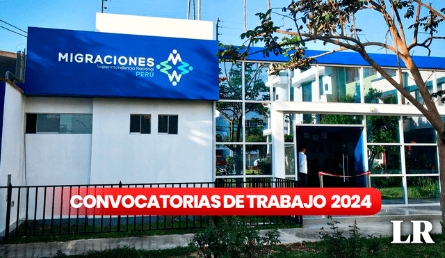 Organismo ofrece 37 empleos en su primera convocatoria del 2024. Foto: composición de Gerson Cardoso / La República