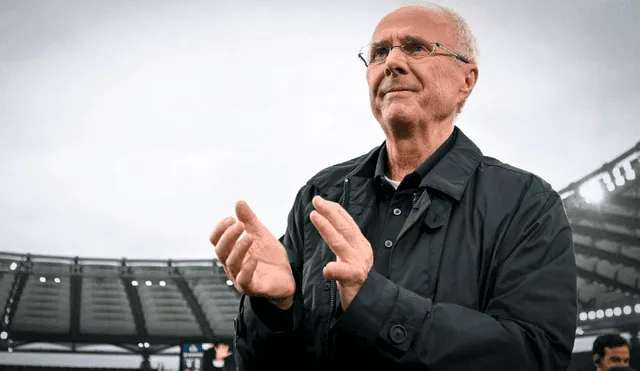 Sven-Göran Eriksson fue mundialista con la selección de Inglaterra. Foto: EFE