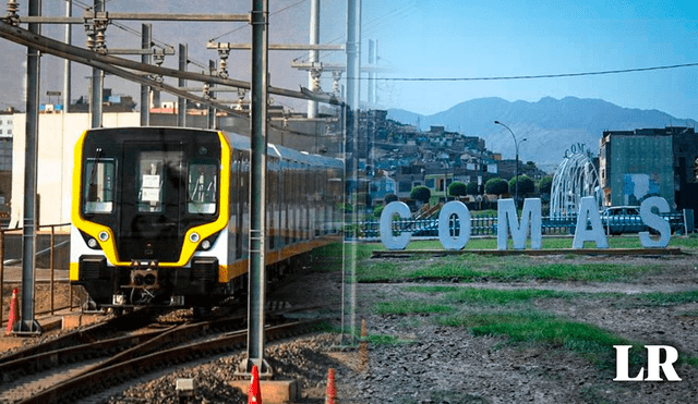 La Línea 3 del metro de Lima contará con 27 estaciones. Foto: composición LR