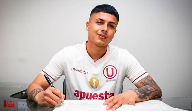 Jairo Concha jugará en el club crema por las próximas tres temporadas. Foto: Universitario