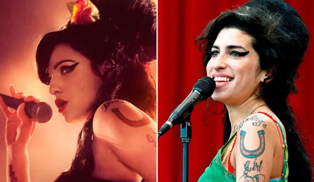 La actriz británica Marisa Abela será quien dé vida a Amy Winehouse en su cinta biográfica ‘Back to Black’. Foto: composición LR/Focus Features/Reuters