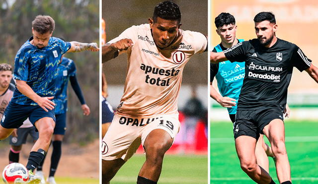 Blanquiazules, cremas y celestes se vienene preparando para el inicio del Apertura. Foto: Prensa Alianza Lima/Universitario/Sporting Cristal