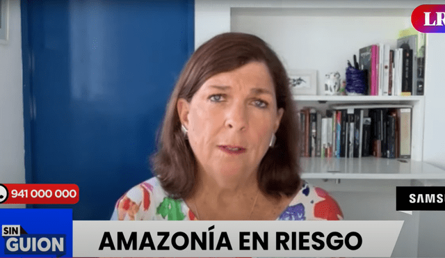 Rosa María Palacios criticó a los políticos y medios de comunicación que no se han pronunciado sobre el ataque del Congreso a la amazonía peruana. Foto: composición La República