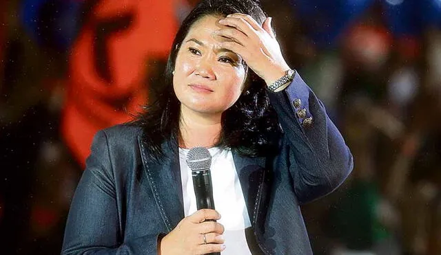 Keiko Fujimori, ex candidata presidencial, es investigada por los presuntos aportes ilícitos en la campaña electoral de 2011. Foto: La República