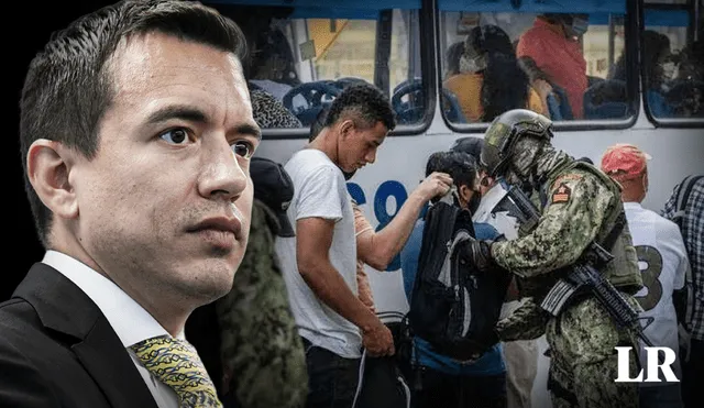 Noboa declaró un "estado de excepción" y autorizó operativos para que militares y policías traten de recobrar el orden en las prisiones. Foto: composición de Jazmin Ceras/LR/EFE - Video: Telemundo