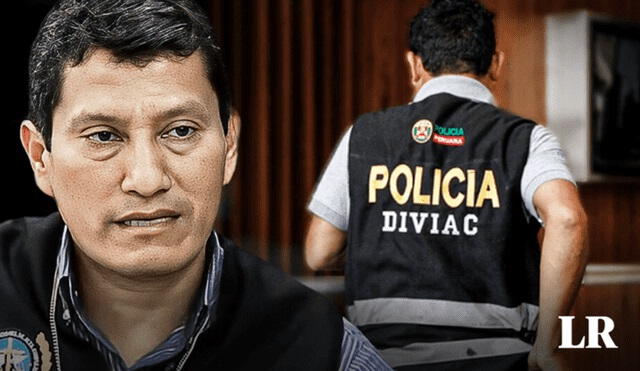 Harvey Colchado se desempeña actualmente como jefe de la Diviac. Foto: composición LR – Video: ‘Cuarto poder’