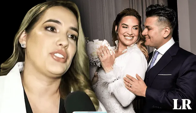 Cassandra Sánchez se casó por civil con el cantante Deyvis Orosco en una ceremonia realizada en diciembre del 2023. Foto: composición LR/América TV/Instagram/Cassandra Sánchez