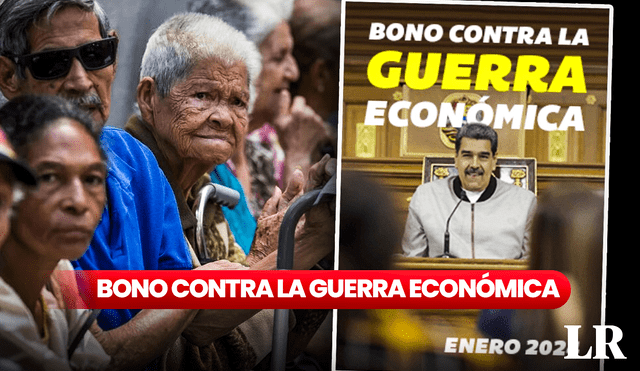 El Bono de Guerra Económica para jubilados 2024 es entregado mediante el Sistema Patria. Foto: composición Fabrizio Oviedo/LR/EFE
