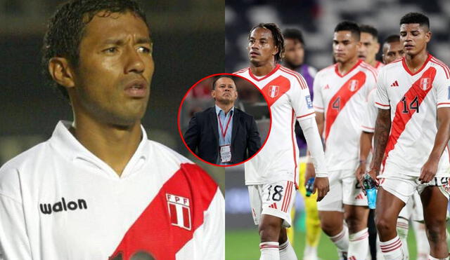 'Chorri' Palacios debutó en la selección peruana en 1992. Foto: composición LR/ESPN
