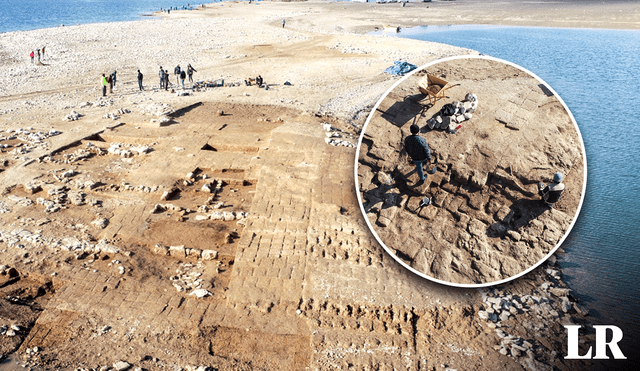 Los arqueólogos creen que el asentamiento podría ser Zakhiku, un importante centro del Imperio Mittani. Foto: composición de Fabrizio Oviedo / Universidades de Friburgo y Tübingen/KAO