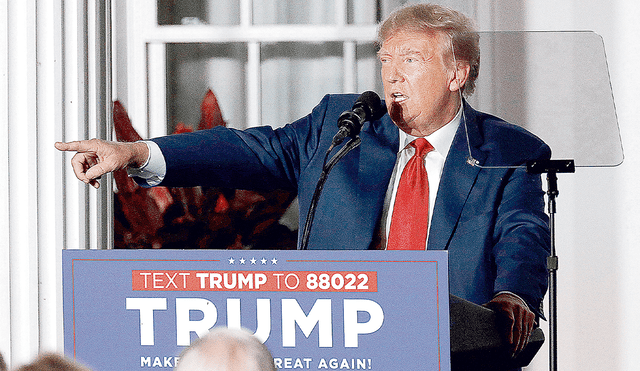Disputa. Trump se enfrentará a quien obtenga el segundo lugar en las primarias republicanas. Foto: EFE