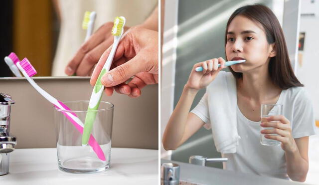 Cepillarse los dientes es un hábito necesario en la salud bucal de las personas. Foto: composición LR/Freepik