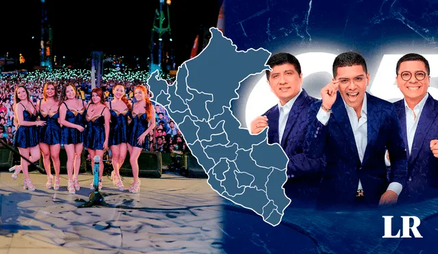 El grupo de cumbia del Perú que figura entre los más escuchados de Sudamérica se originó en Chiclayo. Foto: composición LR/Grupo/Corazón Serrano/Instagram